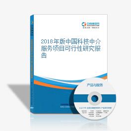 2018年版中國科技中介服務項目可行性研究報告